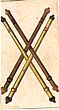 Four of Wands Reverse
