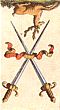 Two of Swords Reverse